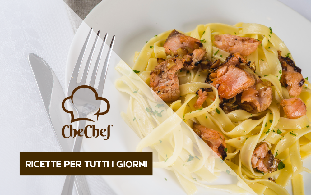 Tagliatelle al salmone