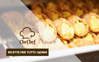 Cannoli con la crema pasticcera: La ricetta