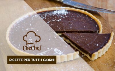 Crostata morbida con crema pasticcera e nutella