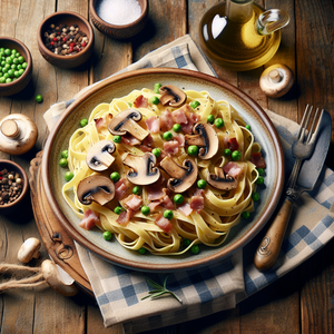 tagliatelle alla boscaiola ricetta tradizionale