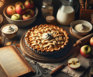 Torta mele e panna della nonna: la ricetta tradizionale
